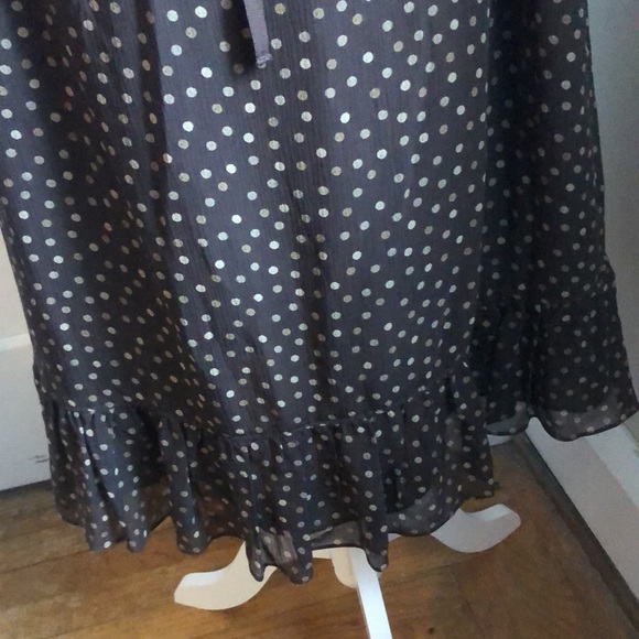 EUC Banana Republic Silk Georgette Dress Sz.14 - Picture 6 of 8